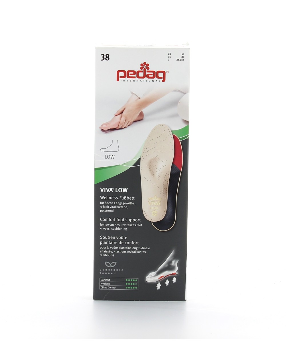 Plantillas Pedag VIVA LOW general talla 40