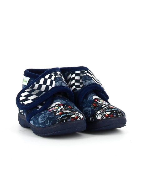 Zapatillas de Casa BIO RELAX 353 GRENOBLE azul