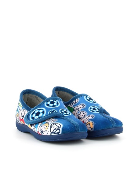 Zapatillas de Casa BIO RELAX 311 GRENOBLE azul