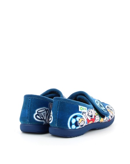 Zapatillas de Casa BIO RELAX 311 GRENOBLE azul