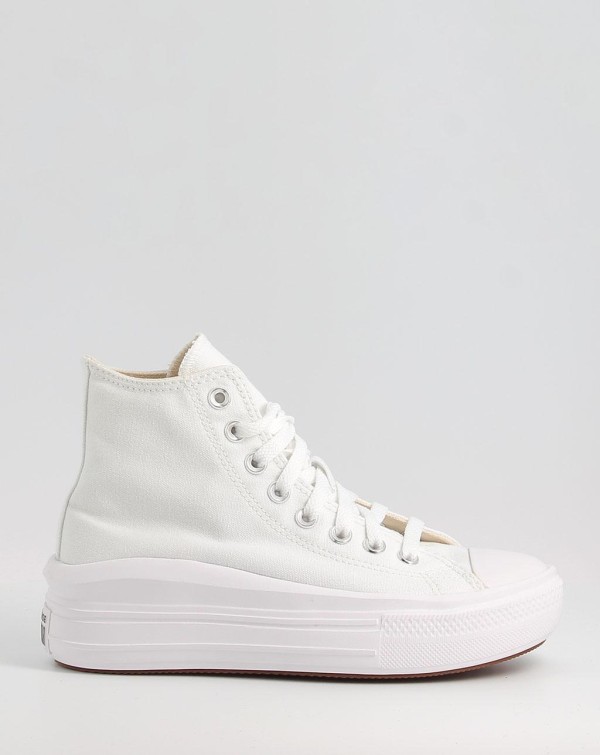 Botines Converse CTAS MOVE HI 568498C blanco