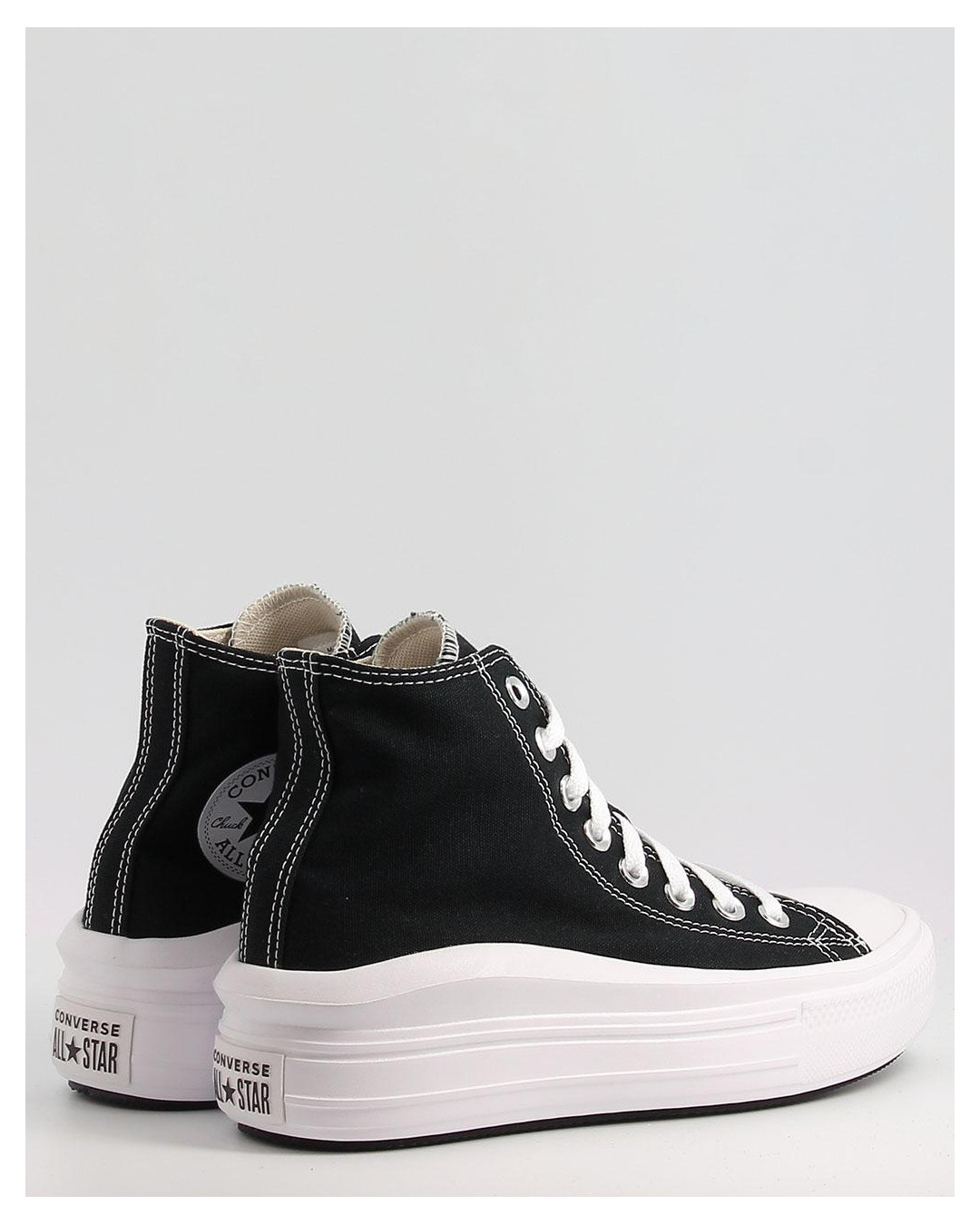 Botines converse online negro