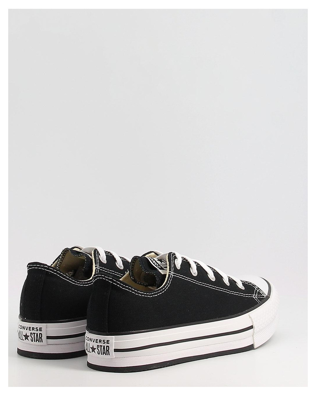 Zapatillas Converse CTAS EVA LIFT OX 372861C/272857C negro