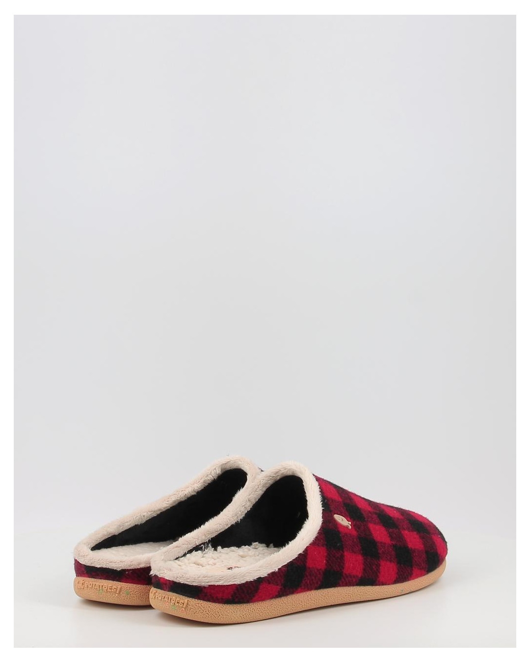 Zapatillas de Casa Hot Potatoes TIJVIN 61077 rojo