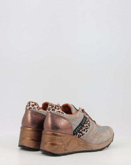 Zapatos deportivos Cetti 1145 Ante Mesh taupe Zapatos deportivos Cetti 1145 Ante Mesh taupe