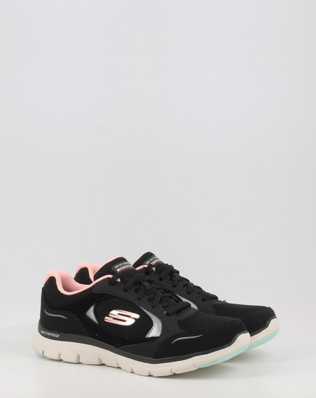 Zapatillas Skechers FLEX APPEAL 4.0 TRUE CLARITY 149299 negro Zapatillas Skechers FLEX APPEAL 4.0 TRUE CLARITY 149299 negro