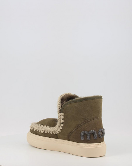 Botines Mou BOLD GLITTER LOGO MOO verde Botines Mou BOLD GLITTER LOGO MOO verde