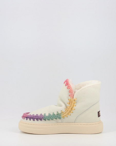 Botines Mou SNEAKER BOLD RAINBOW STITCHING NUTRWH blanco Botines Mou SNEAKER BOLD RAINBOW STITCHING NUTRWH blanco