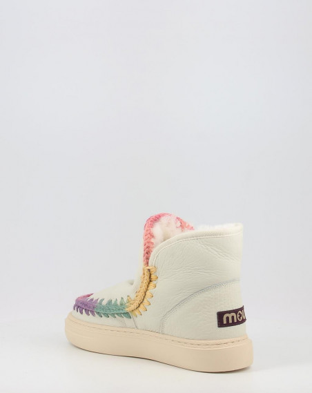 Botines Mou SNEAKER BOLD RAINBOW STITCHING NUTRWH blanco Botines Mou SNEAKER BOLD RAINBOW STITCHING NUTRWH blanco