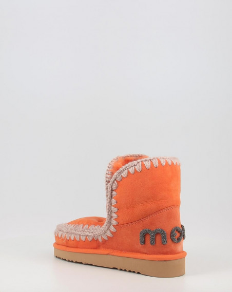 Botas Mou ESKIMO 18 GLITTER LOGO APOR naranja Botas Mou ESKIMO 18 GLITTER LOGO APOR naranja