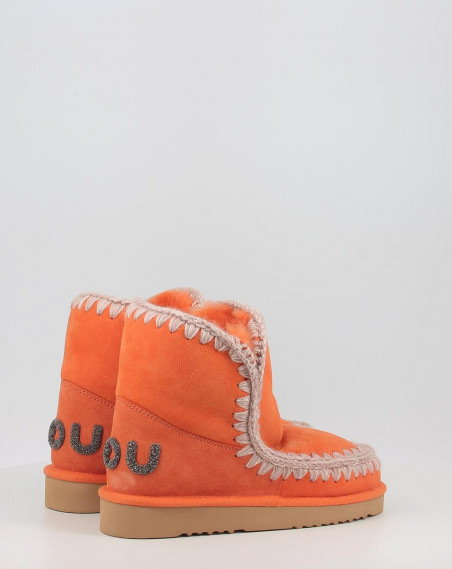 Botas Mou ESKIMO 18 GLITTER LOGO APOR naranja Botas Mou ESKIMO 18 GLITTER LOGO APOR naranja