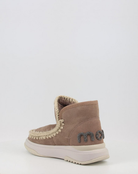 Botines Mou JOGGER GLITTER LOGO ELGRY gris Botines Mou JOGGER GLITTER LOGO ELGRY gris