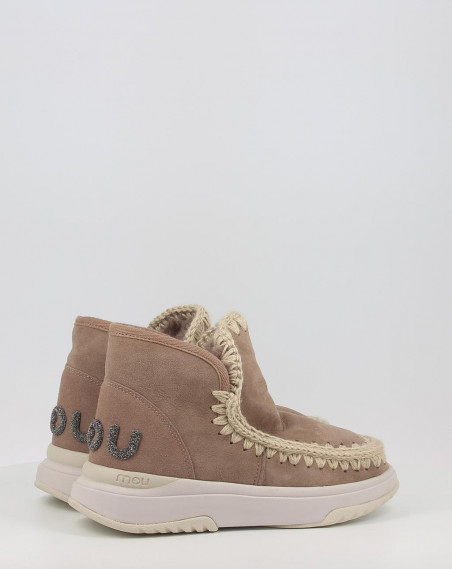 Botines Mou JOGGER GLITTER LOGO ELGRY gris Botines Mou JOGGER GLITTER LOGO ELGRY gris