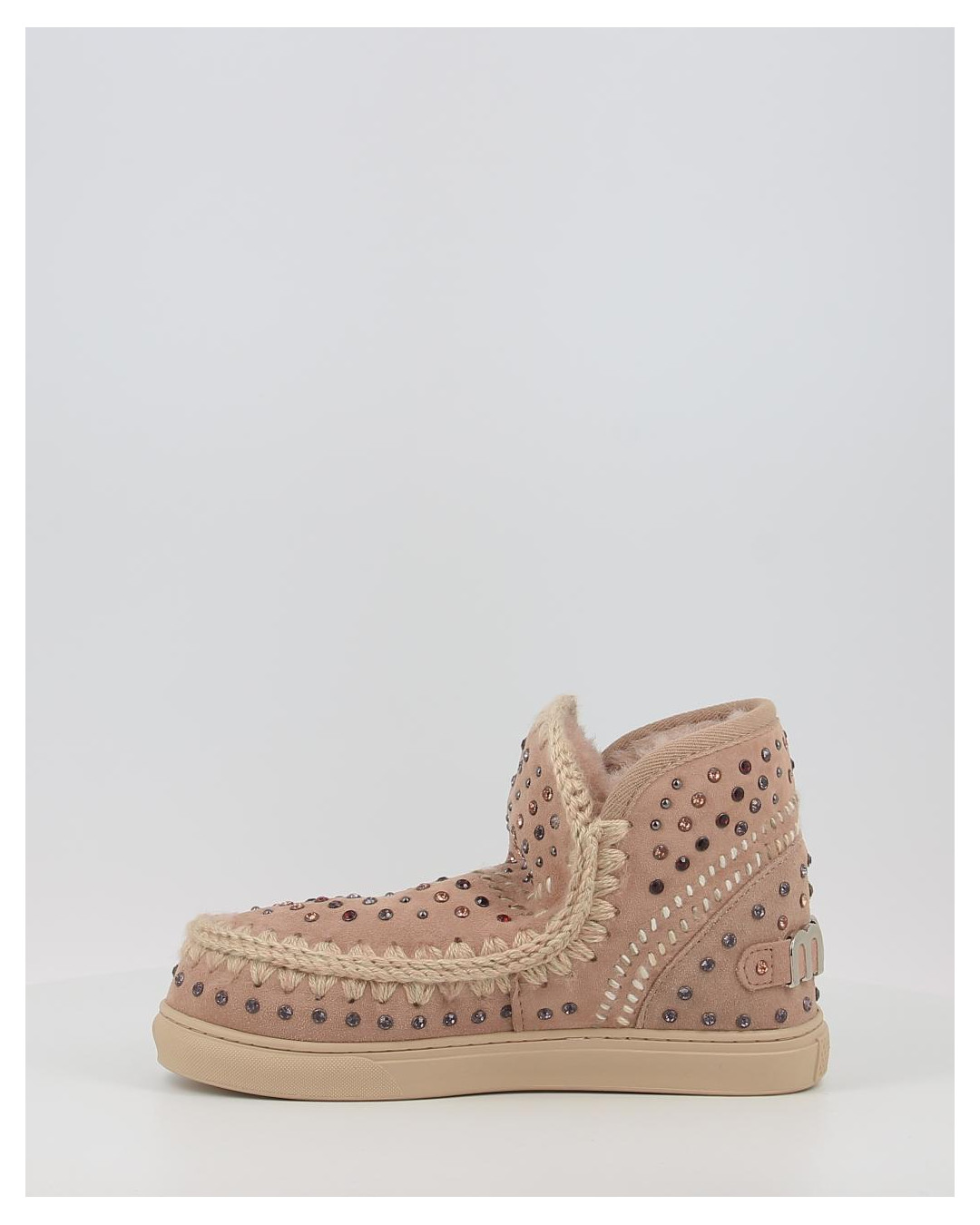 Botines Mou ESKIMO SNEAKER STUDS&STITCH CAM taupe