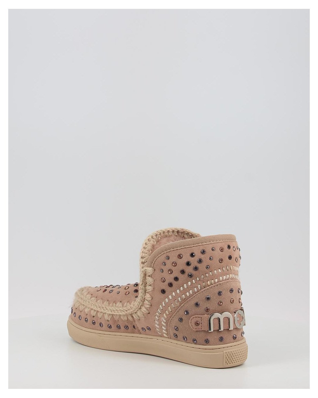 Botines Mou ESKIMO SNEAKER STUDS&STITCH CAM taupe