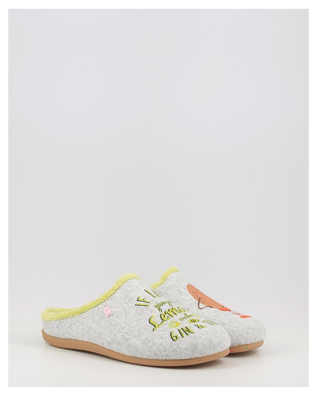 Zapatillas de Casa Hot Potatoes BUNRATTY 67070 gris