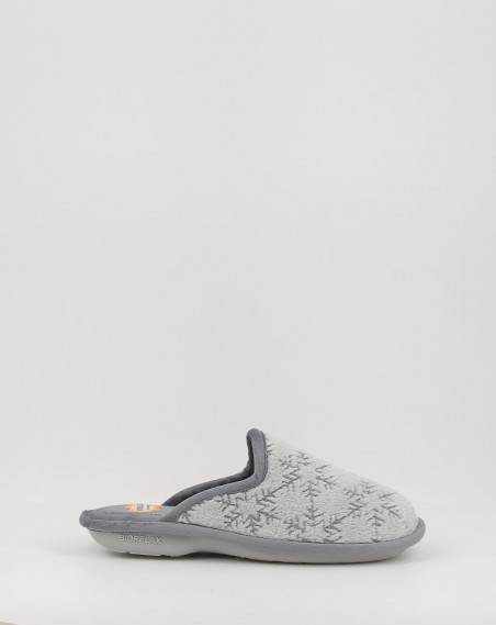 Zapatillas de Casa Biorelax 4513 gris Zapatillas de Casa Biorelax 4513 gris