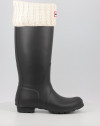 Calcetines Hunter RECYCLED MINI CABLE BOOT TALL blanco Calcetines Hunter RECYCLED MINI CABLE BOOT TALL blanco
