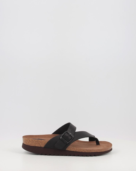 Sandalias Interbios 7119-MM negro Sandalias Interbios 7119-MM negro
