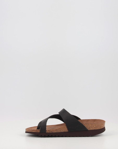Sandalias Interbios 7119-MM negro Sandalias Interbios 7119-MM negro