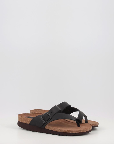 Sandalias Interbios 7119-MM negro Sandalias Interbios 7119-MM negro