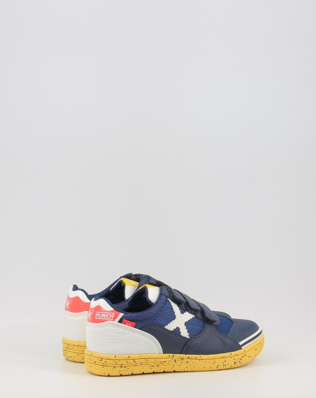 Zapatillas Munich G-3 KID VCO INDOOR 361 azul Zapatillas Munich G-3 KID VCO INDOOR 361 azul