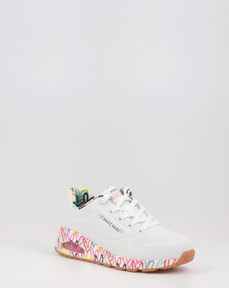 Zapatillas Skechers JGOLDCROWN UNO - LOVING LOVE 155506 blanco Zapatillas Skechers JGOLDCROWN UNO - LOVING LOVE 155506 blanco