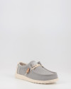 Nauticos Hey Dude WALLY LINEN NATURAL gris Nauticos Hey Dude WALLY LINEN NATURAL gris