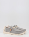 Nauticos Hey Dude WALLY LINEN NATURAL gris Nauticos Hey Dude WALLY LINEN NATURAL gris