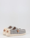 Nauticos Hey Dude WALLY LINEN NATURAL gris Nauticos Hey Dude WALLY LINEN NATURAL gris