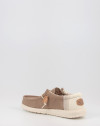 Nauticos Hey Dude WALLY LINEN NATURAL marrón Nauticos Hey Dude WALLY LINEN NATURAL marrón