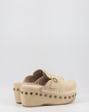 Zuecos Mou CIO6-02 WITH STRAP WHE Beig Zuecos Mou CIO6-02 WITH STRAP WHE Beig