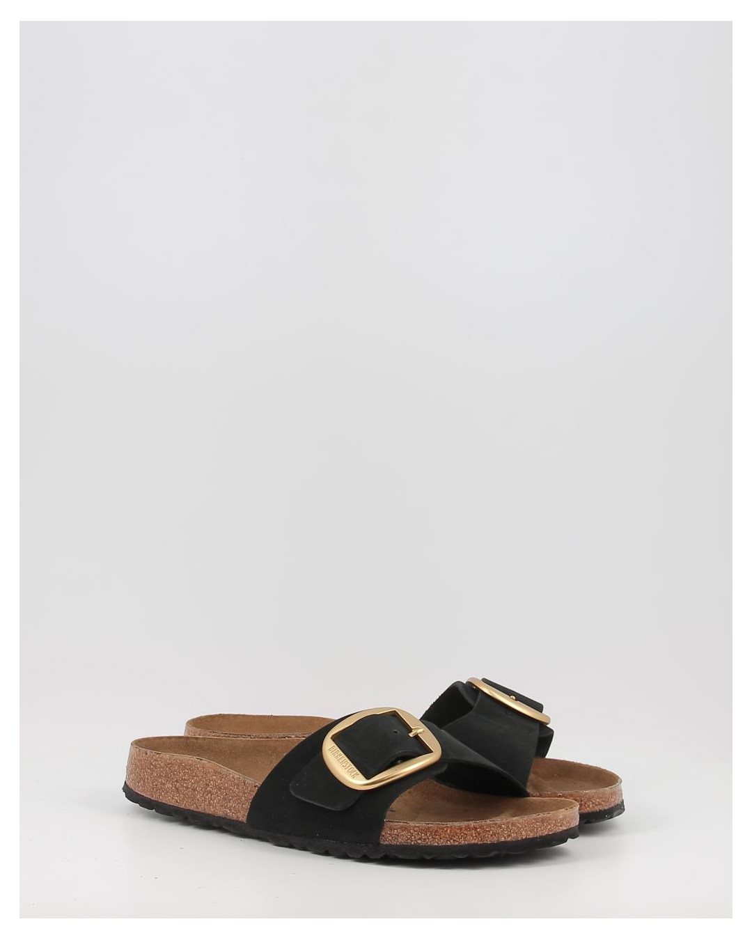 Sandalias Birkenstock MADRID BIG BUCKLE LENB negro