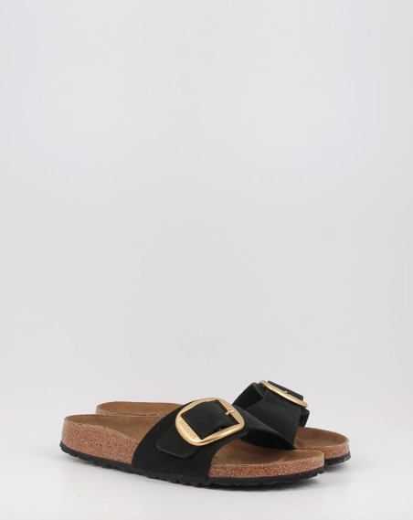 Sandalias Birkenstock MADRID BIG BUCKLE LENB negro Sandalias Birkenstock MADRID BIG BUCKLE LENB negro