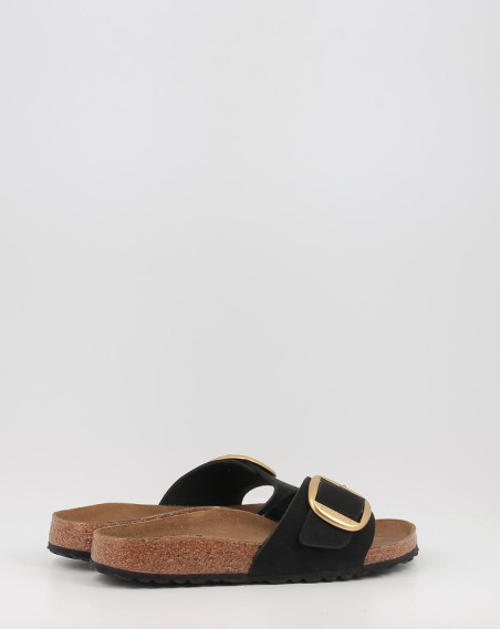 Sandalias Birkenstock MADRID BIG BUCKLE LENB negro Sandalias Birkenstock MADRID BIG BUCKLE LENB negro