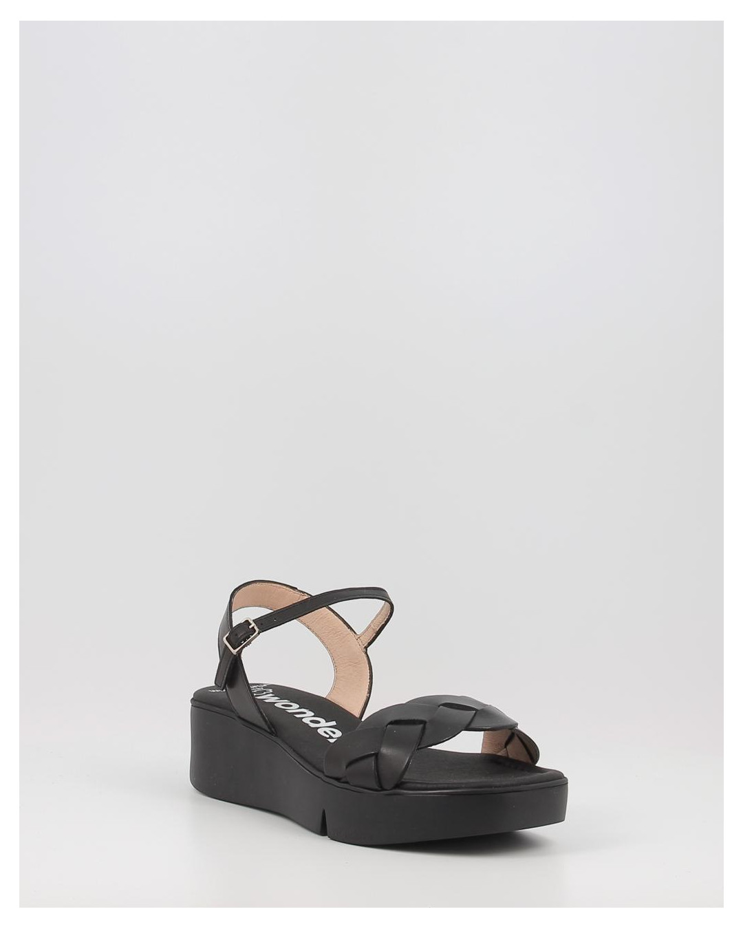 Sandalias Wonders B-7931 negro
