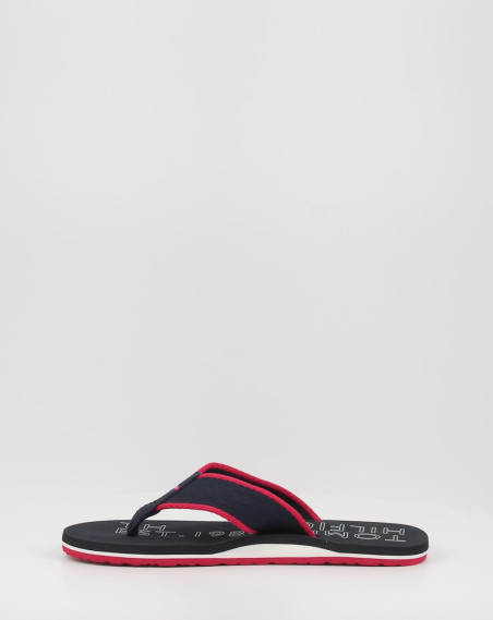 Chanclas Tommy Hilfiger SPORTY HILFIGER BEACH SANDAL azul Chanclas Tommy Hilfiger SPORTY HILFIGER BEACH SANDAL azul