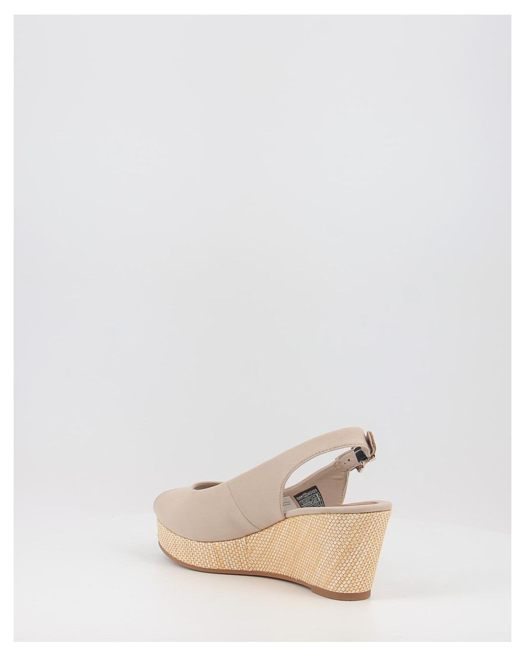 Alpargatas Tommy Hilfiger ICONIC ELBA SLING BACK WEDGE taupe
