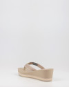 Chanclas Tommy Hilfiger TOMMY WEBBING H WEDGE SANDAL verde Chanclas Tommy Hilfiger TOMMY WEBBING H WEDGE SANDAL verde