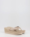 Chanclas Tommy Hilfiger TOMMY WEBBING H WEDGE SANDAL verde Chanclas Tommy Hilfiger TOMMY WEBBING H WEDGE SANDAL verde