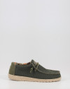 Nauticos Hey Dude WALLY SOX verde Nauticos Hey Dude WALLY SOX verde