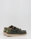 Nauticos Hey Dude WALLY SOX verde Nauticos Hey Dude WALLY SOX verde