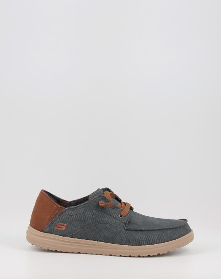 Nauticos Skechers RELAXED FIT MELSON - PLANON 210116 azul Nauticos Skechers RELAXED FIT MELSON - PLANON 210116 azul