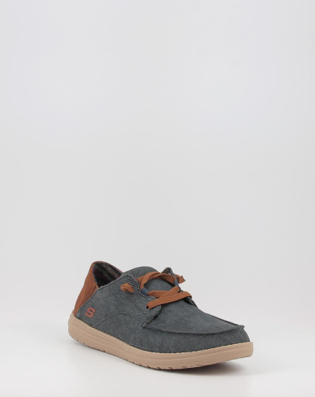 Nauticos Skechers RELAXED FIT MELSON - PLANON 210116 azul Nauticos Skechers RELAXED FIT MELSON - PLANON 210116 azul