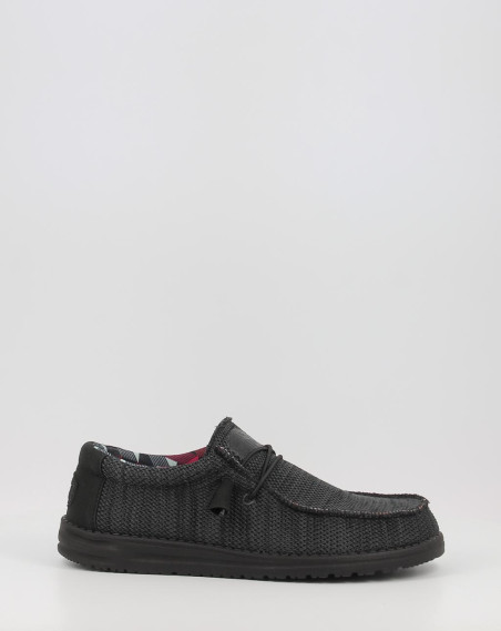 Nauticos Hey Dude WALLY SOX negro Nauticos Hey Dude WALLY SOX negro
