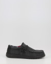 Nauticos Hey Dude WALLY SOX negro Nauticos Hey Dude WALLY SOX negro