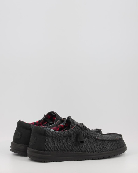 Nauticos Hey Dude WALLY SOX negro Nauticos Hey Dude WALLY SOX negro