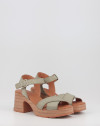 Sandalias Paula Urban 25-549 verde Sandalias Paula Urban 25-549 verde