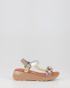 Sandalias Obi Shoes 5191 metalizado