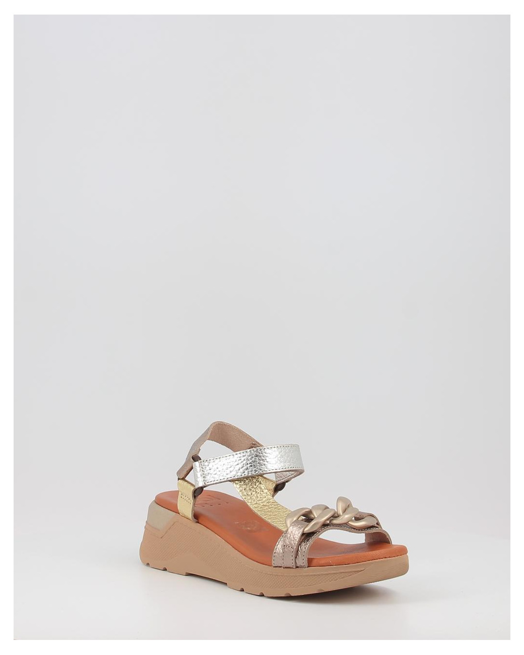 Sandalias Obi Shoes 5191 metalizado